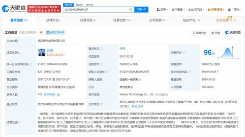 武漢蔚來能源公司戰略升級 新增AI軟件與互聯網信息服務，布局智慧能源新賽道
